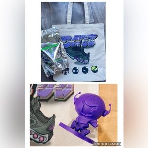 NEW 3/26 BAIT x NIKE Air Max 2024 Mutant Max Purple Toy Figurine SEALED AR EXPER